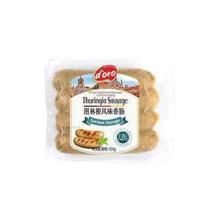 DORO金标德式香肠组合6口味组合装原味德肠奶酪图林根罗勒慕尼黑