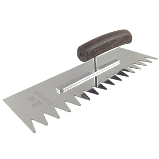 蓝田带齿抹灰刀抹子锯齿铺瓷砖抹泥刀刮泥刀泥瓦工批灰刀泥板工具