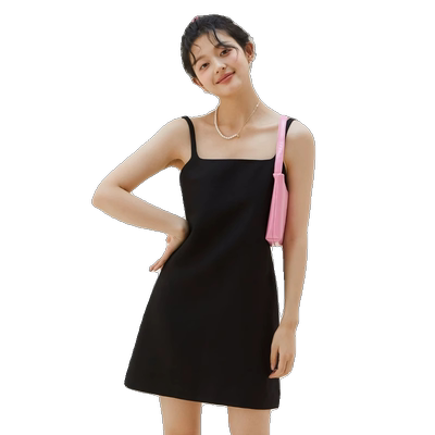 小个子法式onemore吊带短裙