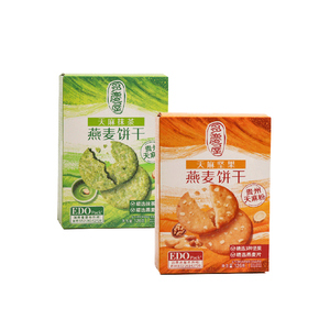 edopack抹茶天麻坚果燕麦饼干