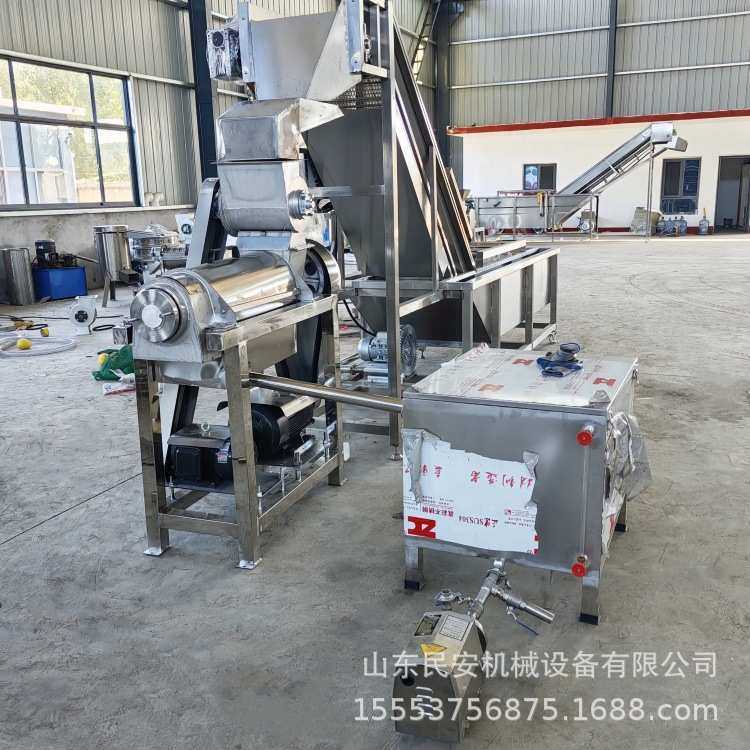 大型生姜榨汁机生产线 清洗梨子苹果压榨机 工业黄姜破碎挤汁机,清洗/食品/商业设备,压榨机/榨汁设备,淘宝优惠券,粉丝福利购,淘宝优惠卷