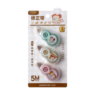 晨光神秘面包小子迷你修正带5M