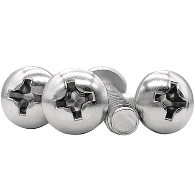 不锈钢十字圆头螺丝GB818-85