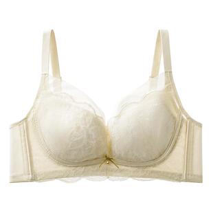 美思内衣女小胸聚拢平胸不跑杯上托防下垂2025新款爆款收副乳文胸