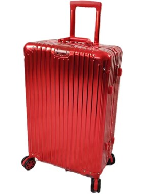 全铝镁合金拉杆箱万向轮行李箱男女24密码旅行20登机箱婚庆陪嫁箱