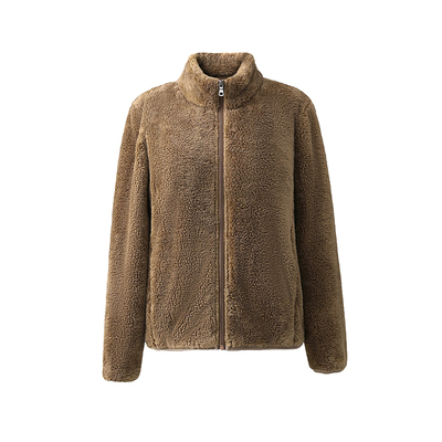 拉链马甲短款连帽珊瑚绒