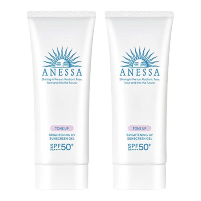 【自营】ANESSA/安热沙安耐晒小光管防晒霜90g*2隔离防晒啫喱防水