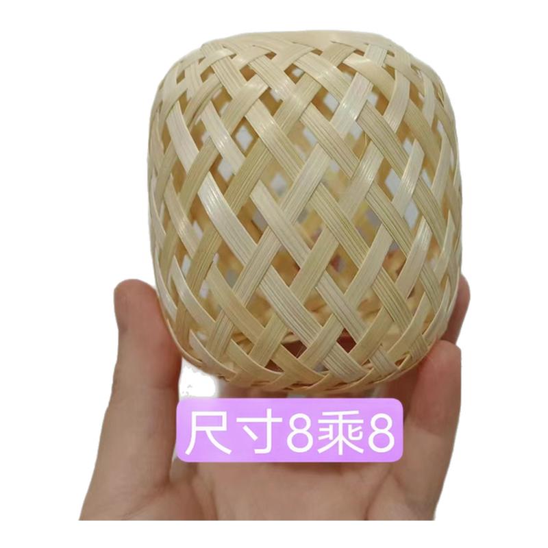 中秋竹编灯笼古风宫灯编织小灯笼手工编织灯笼led灯灯笼结婚挂件