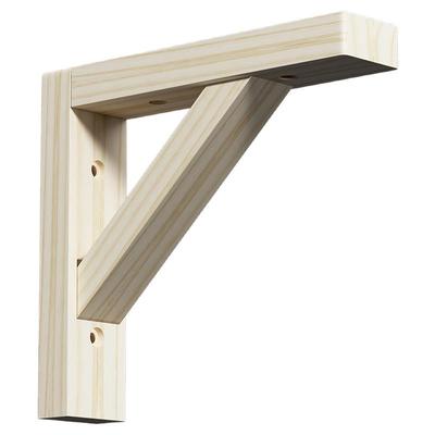 实木三角支架电视柜支