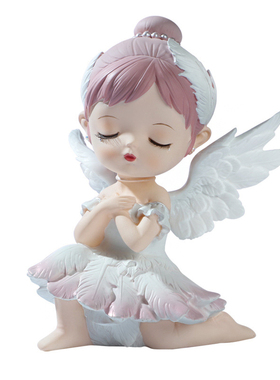 创意芭蕾女孩客厅桌面摆件