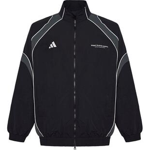 Adidas/阿迪达斯官方正品BL WOV JKT男士日常休闲宽松外套IB6980