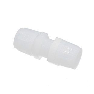 德容元道半导体级高纯PFA穿板直通入珠隔板接头耐高温高压耐腐蚀