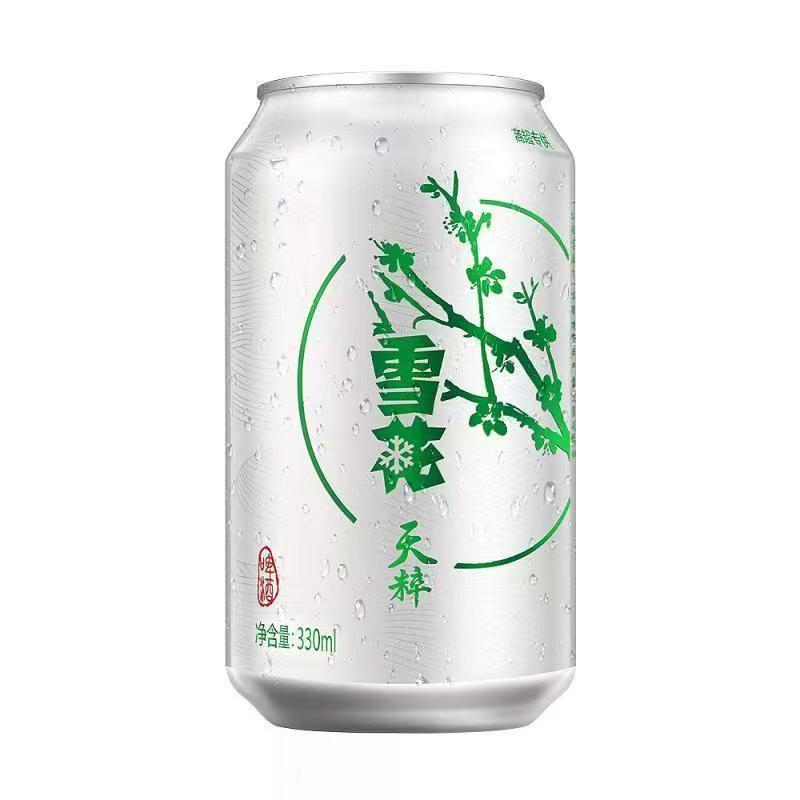 雪花天粹330ml原汁麦香啤酒