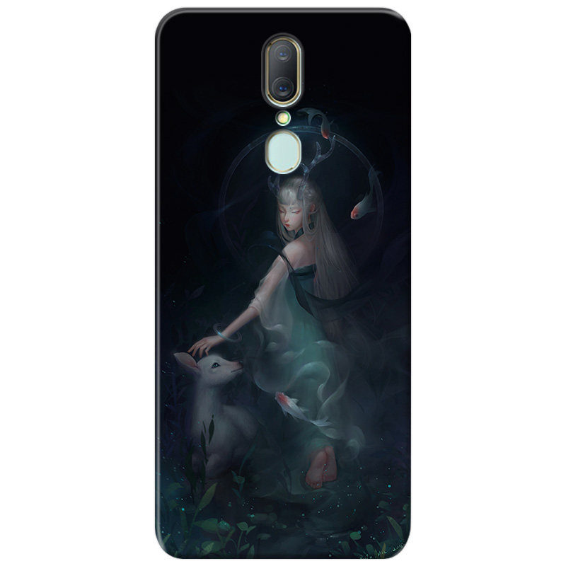 北欧风萝莉适用OPPO A5手机壳A58/A3i/A2x/A1s少女心K12pro活力版古典文艺可爱女款软硅胶