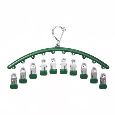 不锈钢袜夹多夹子衣架无痕晾袜子