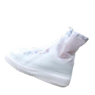 防水鞋套防滑男女款下雨防雨鞋套加厚耐磨雨天脚套儿童雨靴雨套鞋