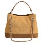 COOGI麂皮包包女士新款轻奢品牌高级感通勤手提单肩斜挎包托特包