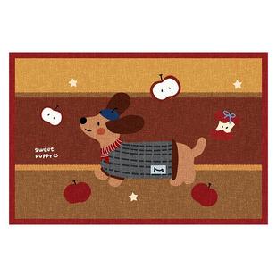 中古风入户地垫2026新款门口进门专用防滑蹭土脚踏垫耐脏玄关地毯