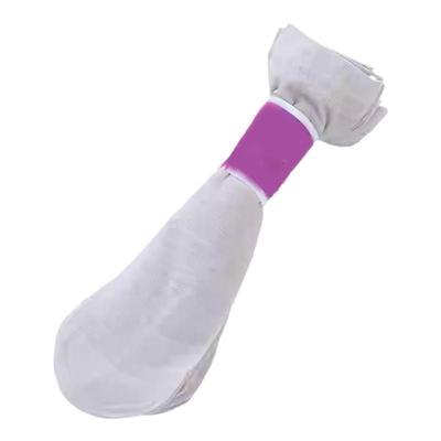 20双春夏天鹅绒包芯丝黑色短丝袜