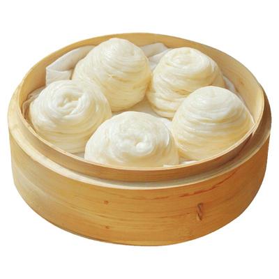 手工银丝卷馒头燕窝丝甜花卷