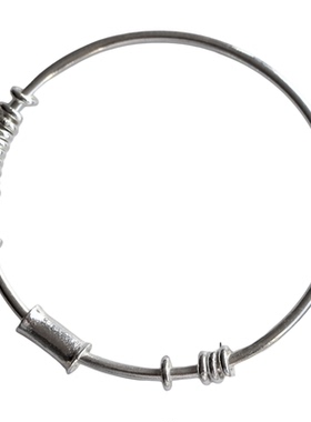 月如银原创足银999纯手工手镯