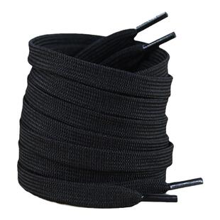 黑色鞋带适配万斯匡威贝壳头AJ1空军一号AF1扁平男女帆布鞋带绳