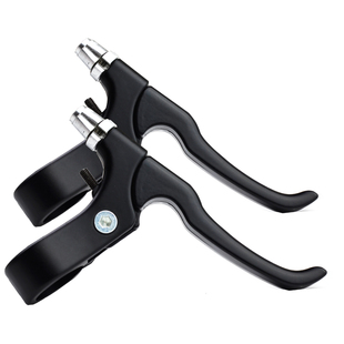 儿童自行车刹车把手童车铝合金刹把单车手刹闸把刹车线手柄配件