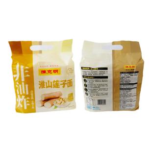 陈克明波纹面淮山莲子菠菜荞麦方便速食早餐杂粮面条非油炸波纹面