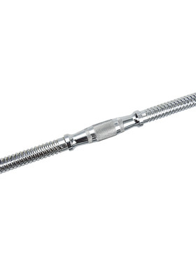 哑铃杆通用一对加长家用枣核杆 哑铃杆棍螺母练臂肌35cm50cm2.5cm