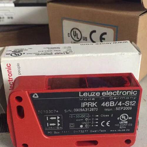 议价正品劳易测 Leuze 传感器IPRK 46B/4-S12  0909A312870 5C103