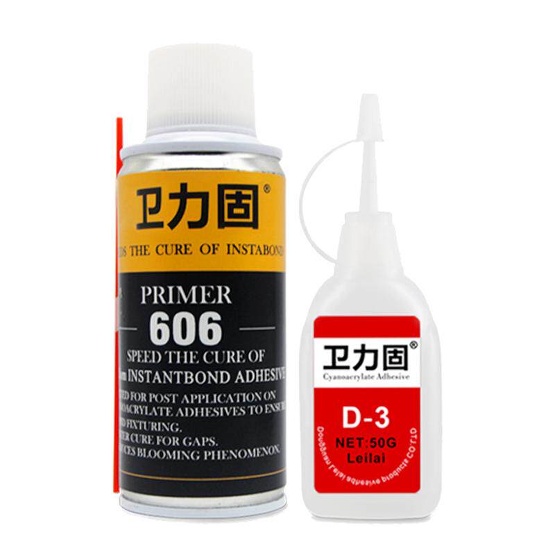 卫力固 热电偶胶水D-3胶水 d3温升胶高温胶606固化剂加速剂测温胶固定胶温升胶布温升胶带测温线测试胶解胶剂