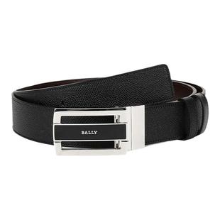 Bally/巴利 男士牛皮板扣商务休闲腰带皮带 300095