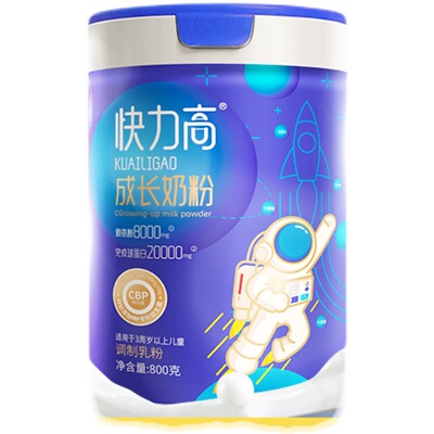 快力高赖氨酸儿童成长奶粉3-16岁