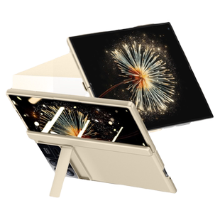 适用小米mixfold3手机壳mix折叠屏fold3中轴铰链全包mixflod3保护套flod三代xiaomi支架外壳mlxfold3磨砂防摔