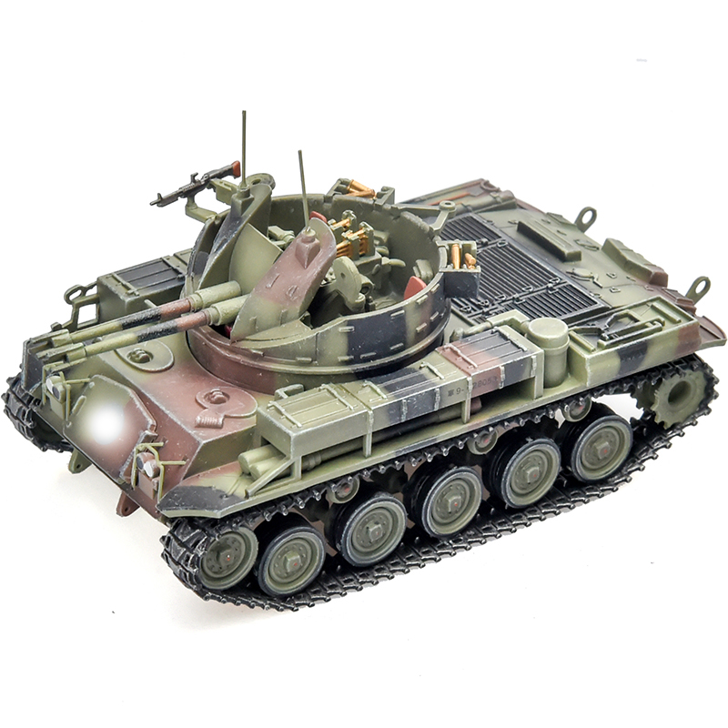 PANZERKAMPF 1/72台M42自行高射炮迷彩涂装M42防空炮车成品坦克