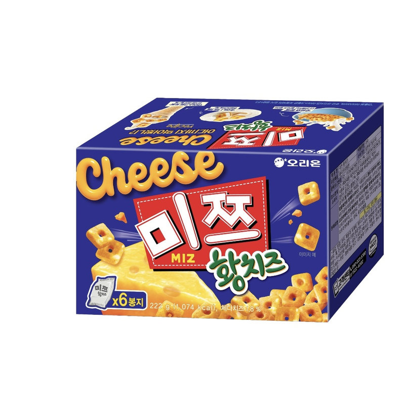 韩国直邮好丽友黄芝士棋子饼干