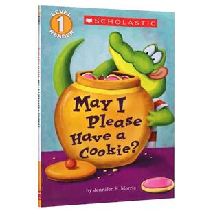 送音频May I Please Have A Cookie礼貌用语 我可以吃块饼干吗 英文原版绘本 学乐分级阅读儿童启蒙入门Scholastic Reader英语书籍