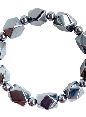 男女款刻面太赫兹星星手链