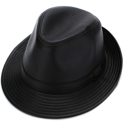 男士绵羊皮休闲风中老年牛仔帽