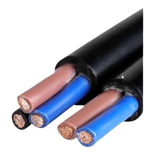 国标纯铜RVVP电缆线2芯3芯4芯5芯监控屏蔽线信号器珠江电缆线铜芯