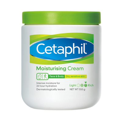 Cetaphil/丝塔芙致润保湿霜550g大白罐身体乳滋润保湿霜润肤乳霜