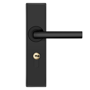 卧室门锁家用通用型室内木门房门房间门把手手柄静音全不锈钢整套