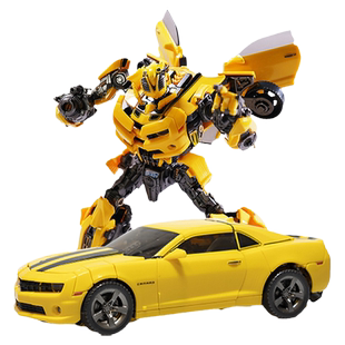 变形模型合金正版汽车机甲机器人大黄蜂儿童生日礼物男孩金刚玩具