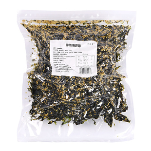 石锅拌饭海苔商用海苔碎大包装芝麻海苔炒海苔拌饭料即食儿童零食