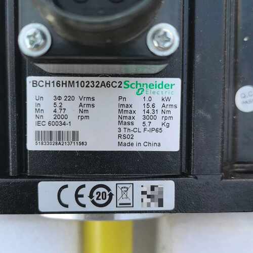 【请询价】CH16HM10232A6C2伺服电机，1.0KW，