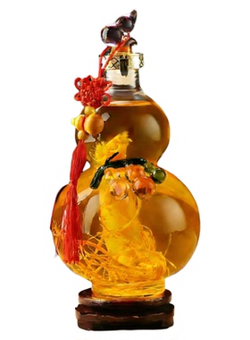 葫芦酒瓶加厚密封人参泡酒瓶