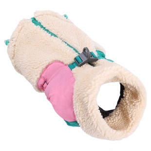 狗狗衣服秋冬装拉链棉衣中型大型犬金毛拉布拉多保暖棉袄马甲背心