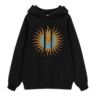 KingCrimson摇滚连帽圆领卫衣