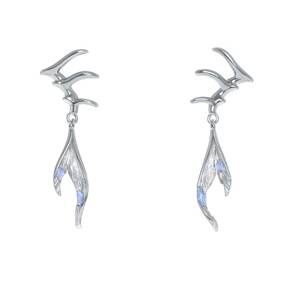 花芽原创设计失乐园耳钉