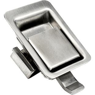 MS866-4-5-8伸缩面板锁304不锈钢工具箱工业箱柜暗装锁扣安全门锁